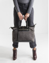 Satchel ante gris