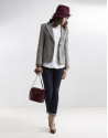 Blazer cuadro gales