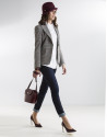 Prince of Wales checked blazer