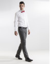 Camisa slim fit blanca