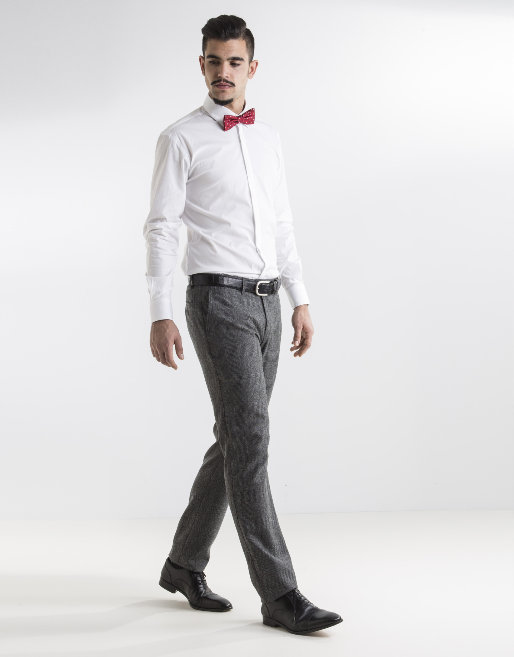 Camisa slim fit blanca