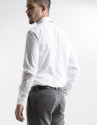 Camisa slim fit blanca