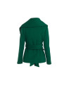 Chaquetón paño verde