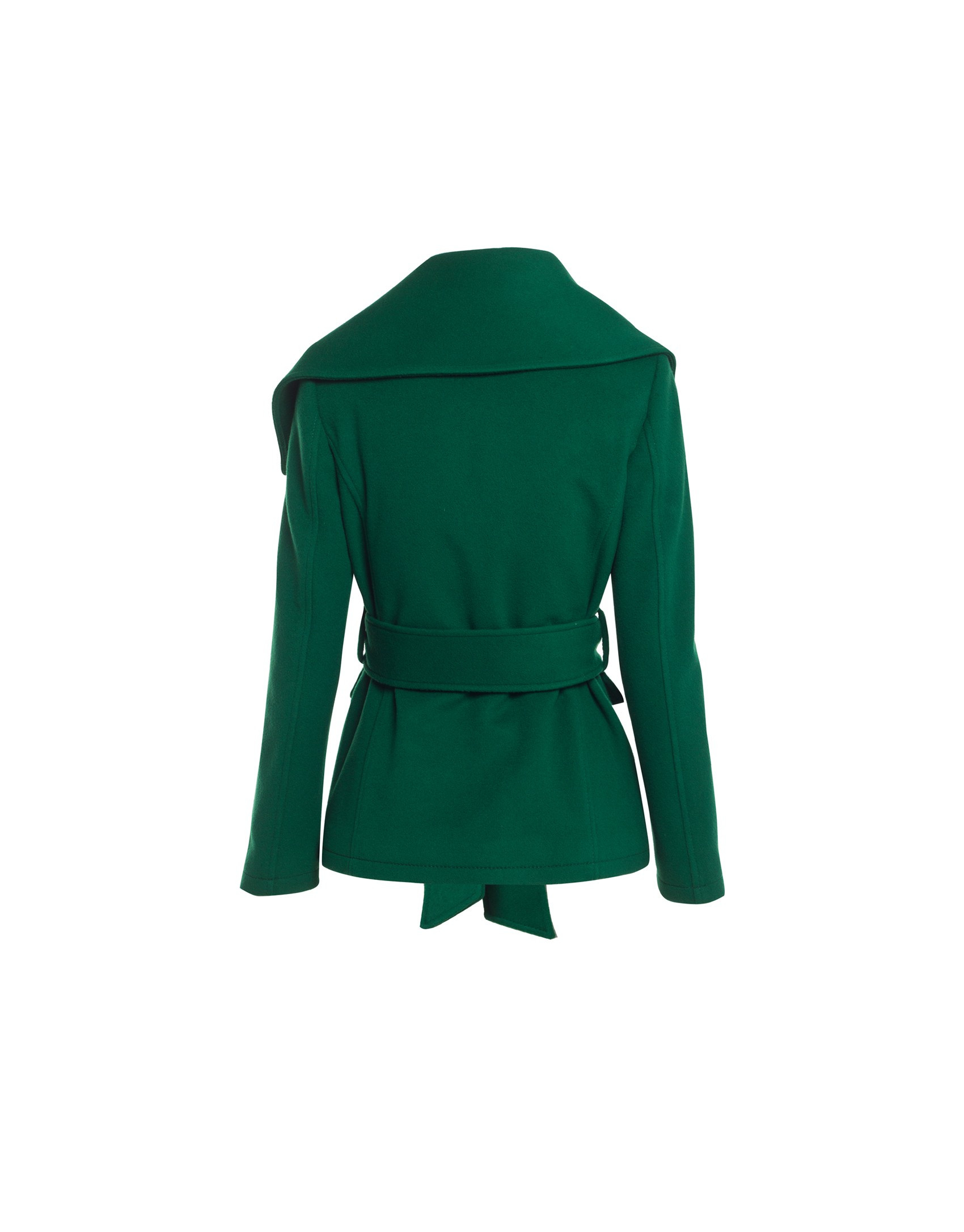 Chaquetón paño verde