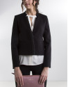 Short black jacket
