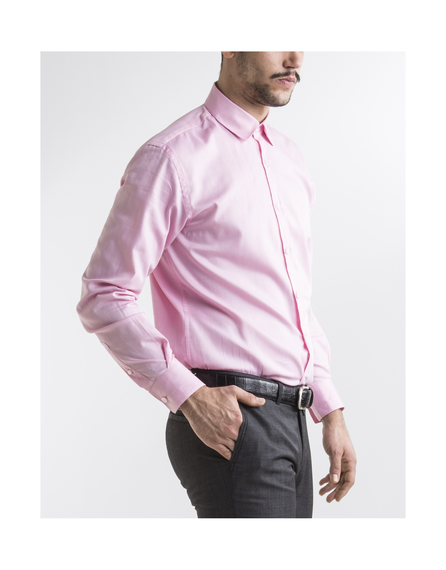 Pink Oxford dress shirt