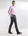 Camisa vestir oxford rosa