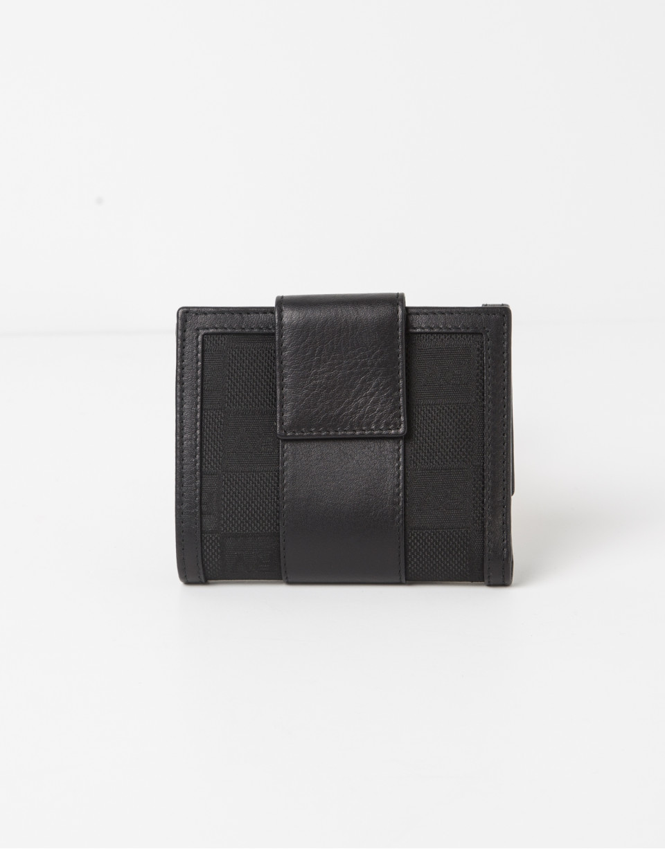 Black jaquard RV small billfold