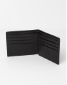 Black leather wallet
