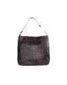 Bolso medio cuadrado avestruz