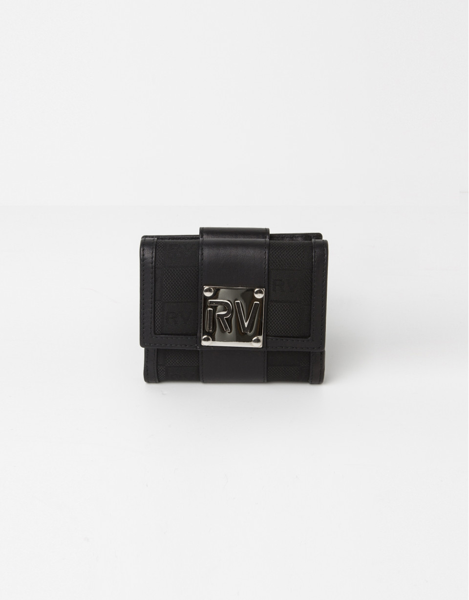Black jaquard RV small billfold