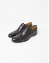 Black Oxford dress shoes