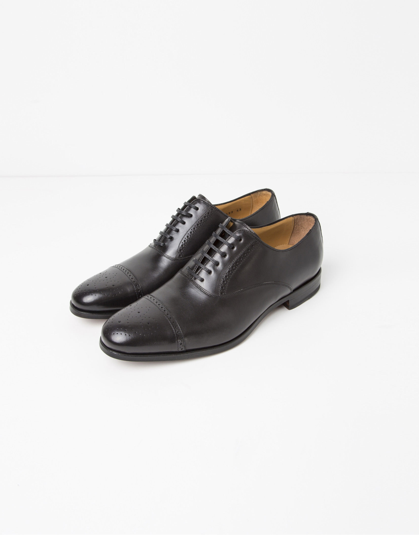 Zapato vestir oxford negro