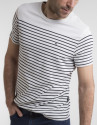 Camiseta rayas marino