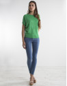 Jersey fluido verde