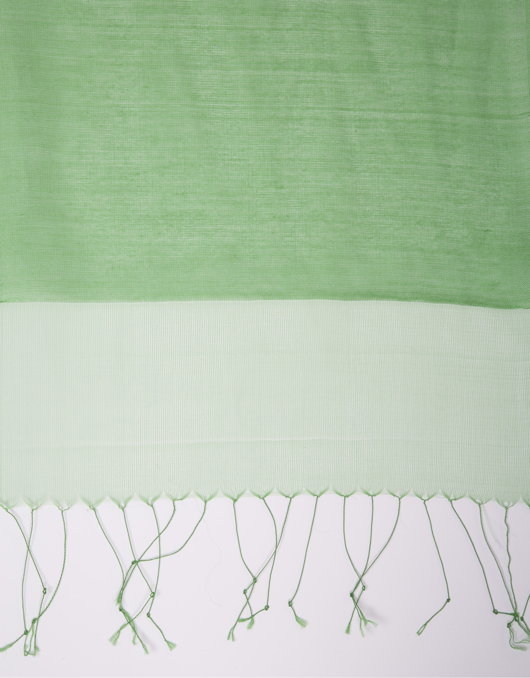 Foulard flecos verde