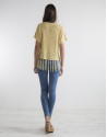 Jersey flecos amarillo