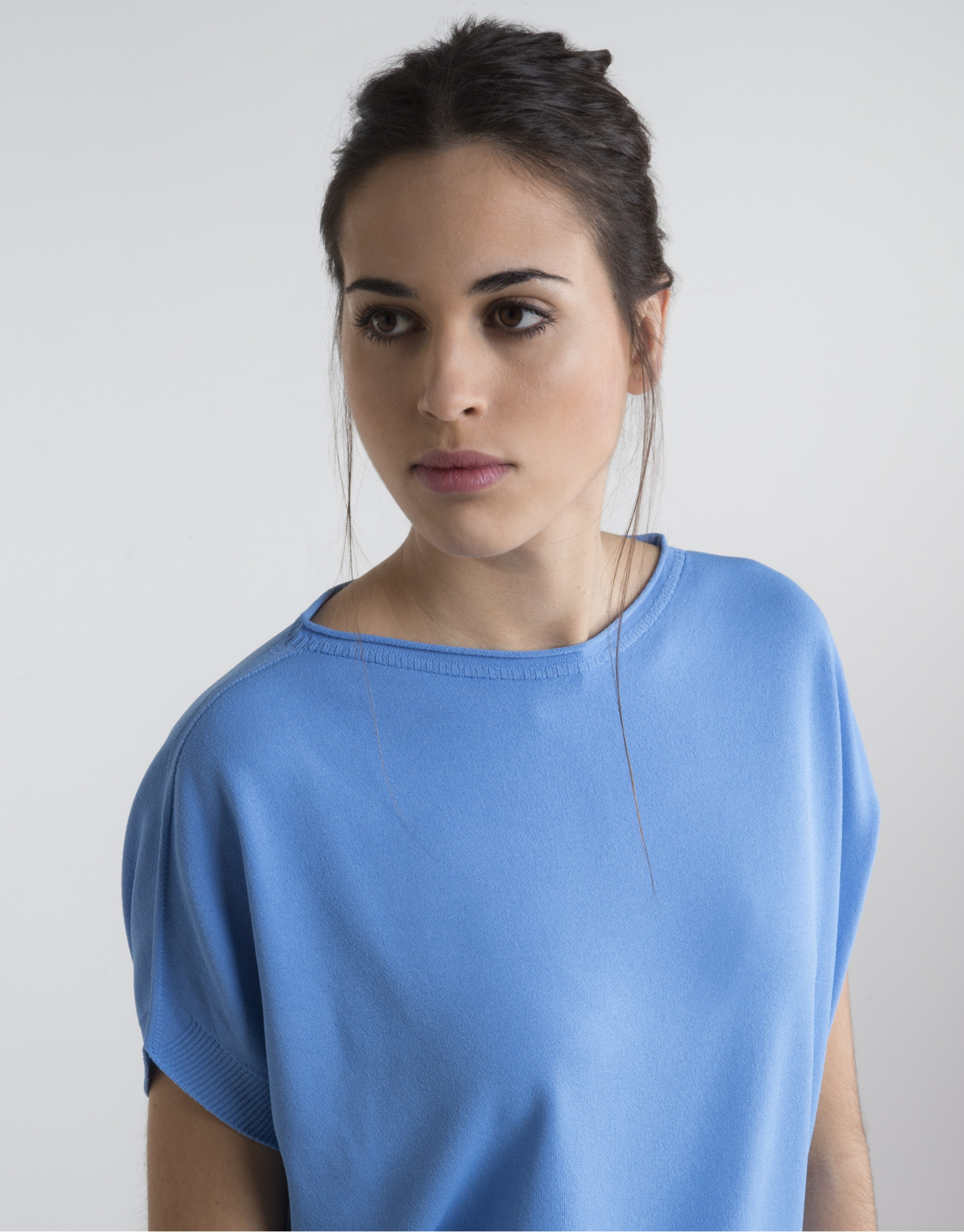 Jersey fluido azul
