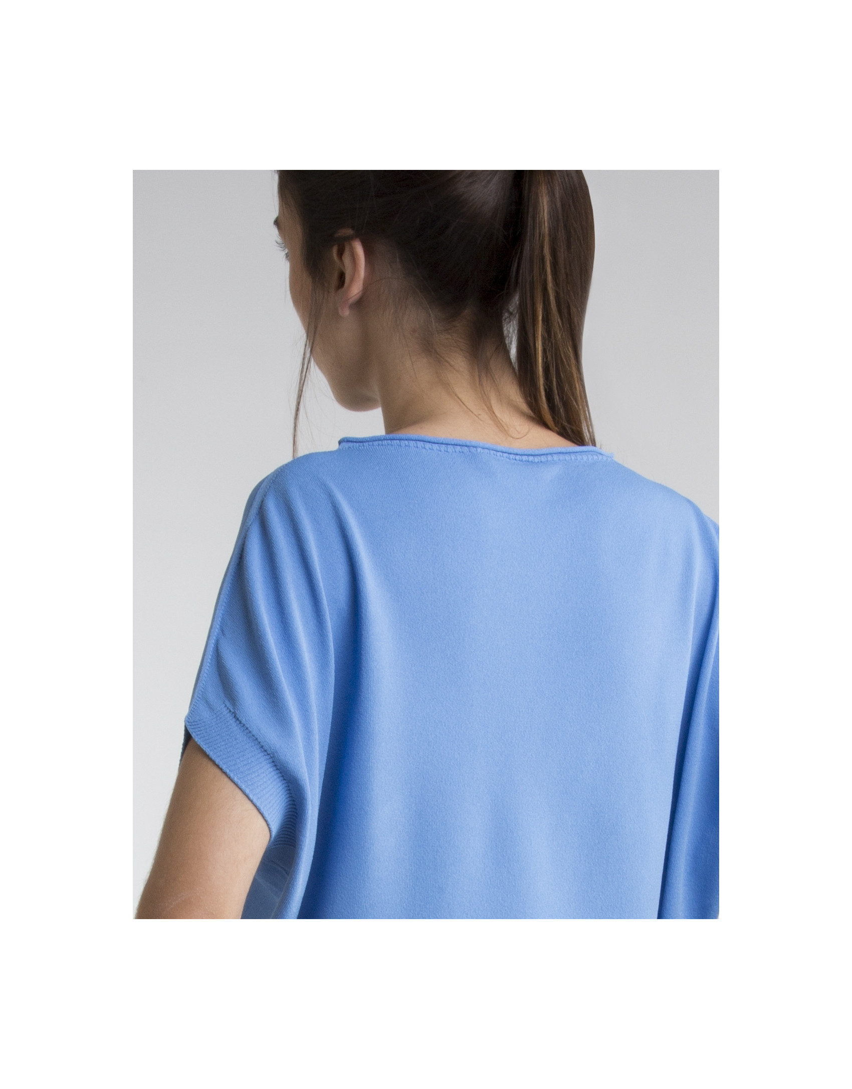 Jersey fluido azul
