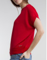 Jersey fluido rojo