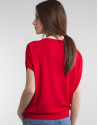 Jersey fluido rojo
