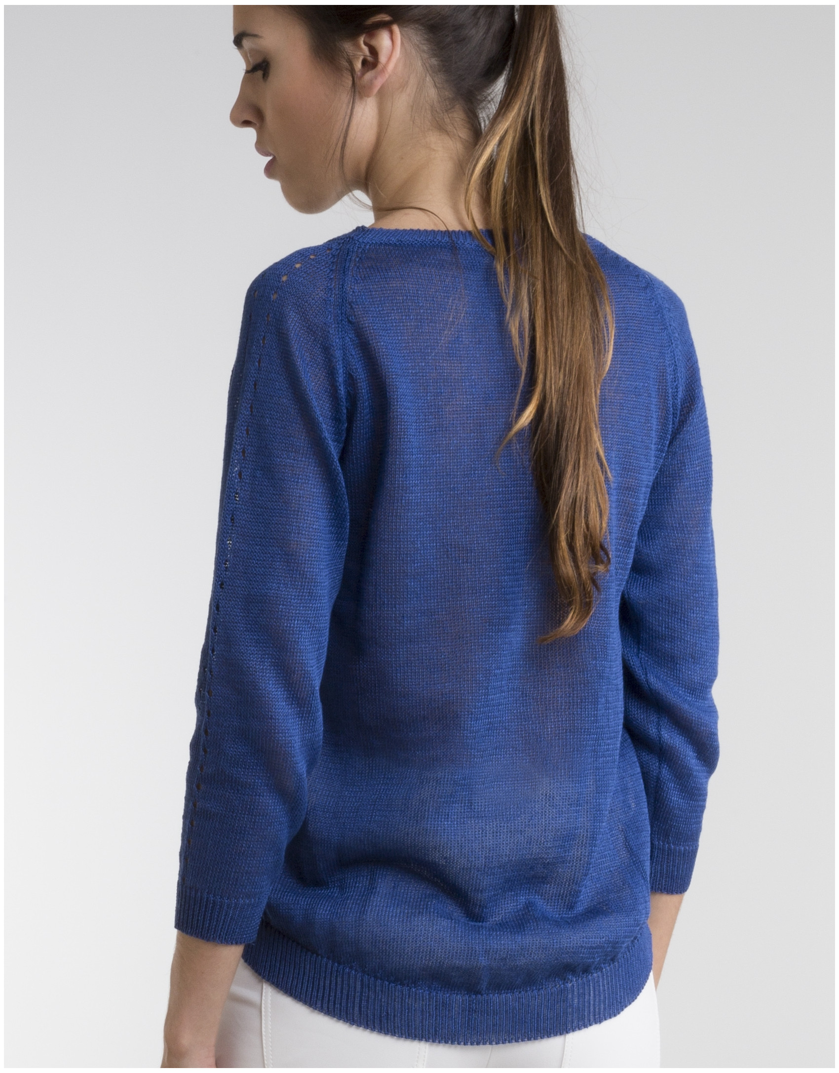 Jersey punto azul