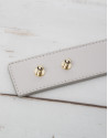 Natural leather belt