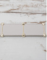 Natural leather belt
