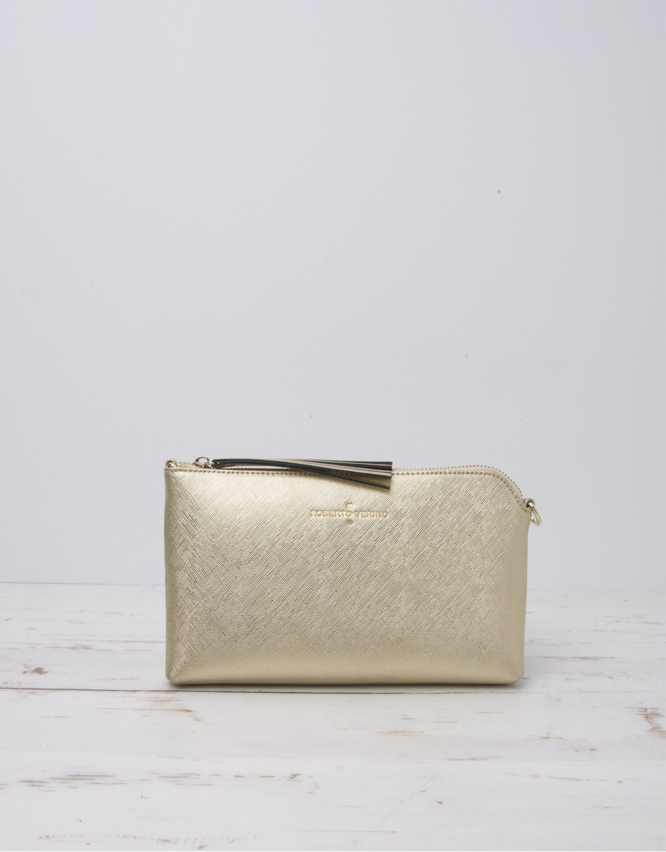 Gold Nano Lisa messenger bag