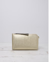 Gold Nano Lisa messenger bag