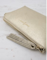 Gold Nano Lisa messenger bag