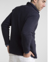 Chaqueta de punto marino