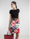 Falda estampado floral