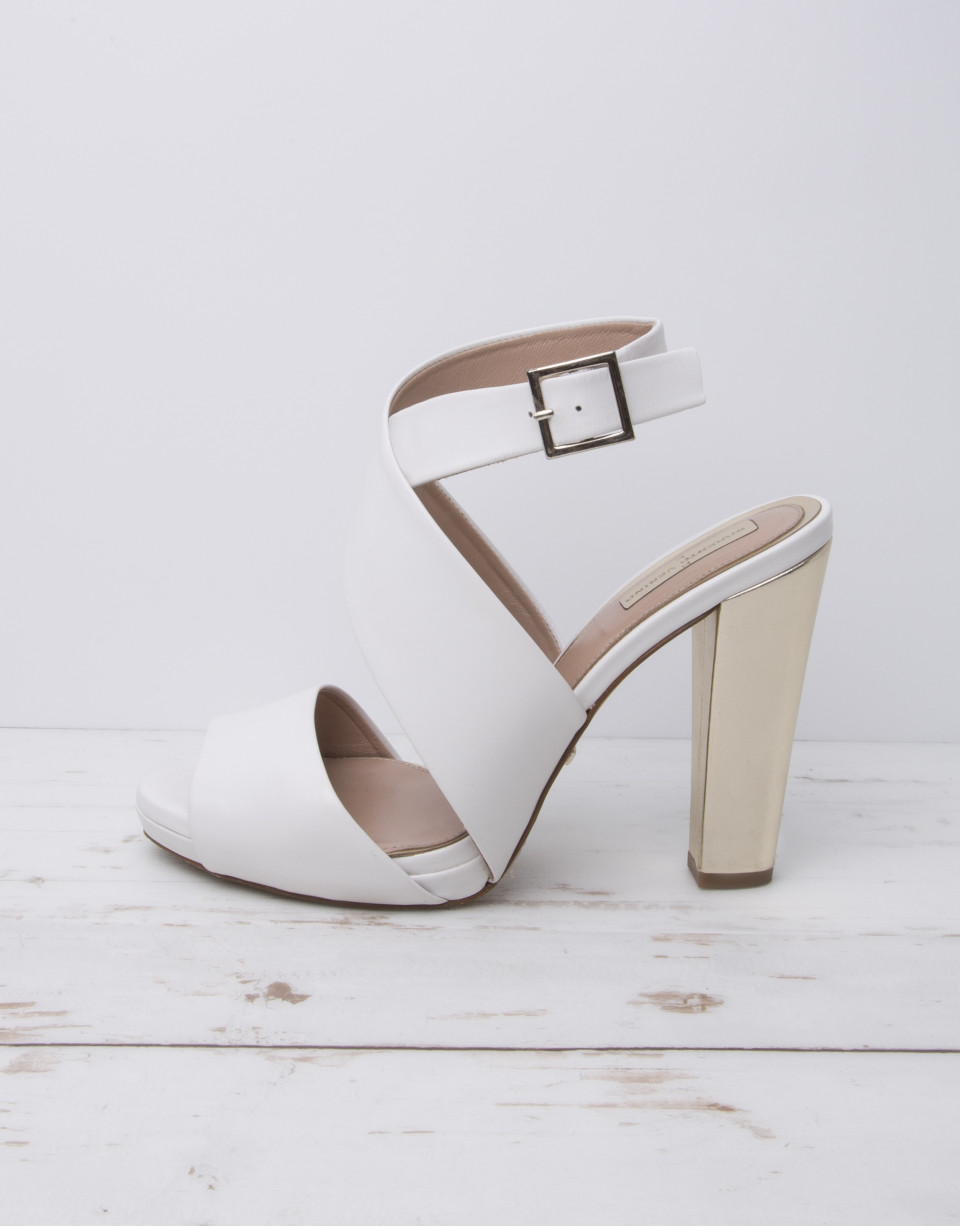 White Rio sandals