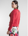 Short red windbreaker