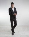 Black cool wool slim fit suit