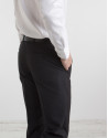 Black cool wool slim fit suit