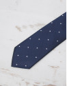 Ivory dotted tie
