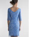 Vestido encaje azul
