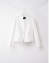 Short white jacket 