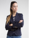 Navy blue blazer
