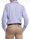 Casual finely striped shirt