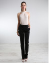 Pantalón negro con pasamanería
