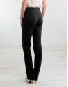 Black pants with trimming