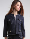 Chaqueta corta denim