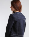 Short denim jacket