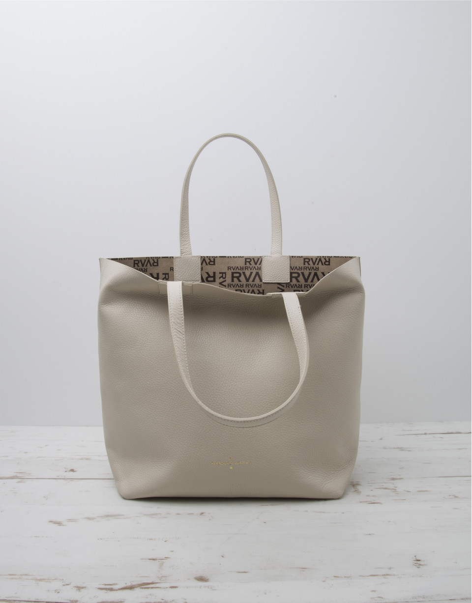 White Uve shopping bag