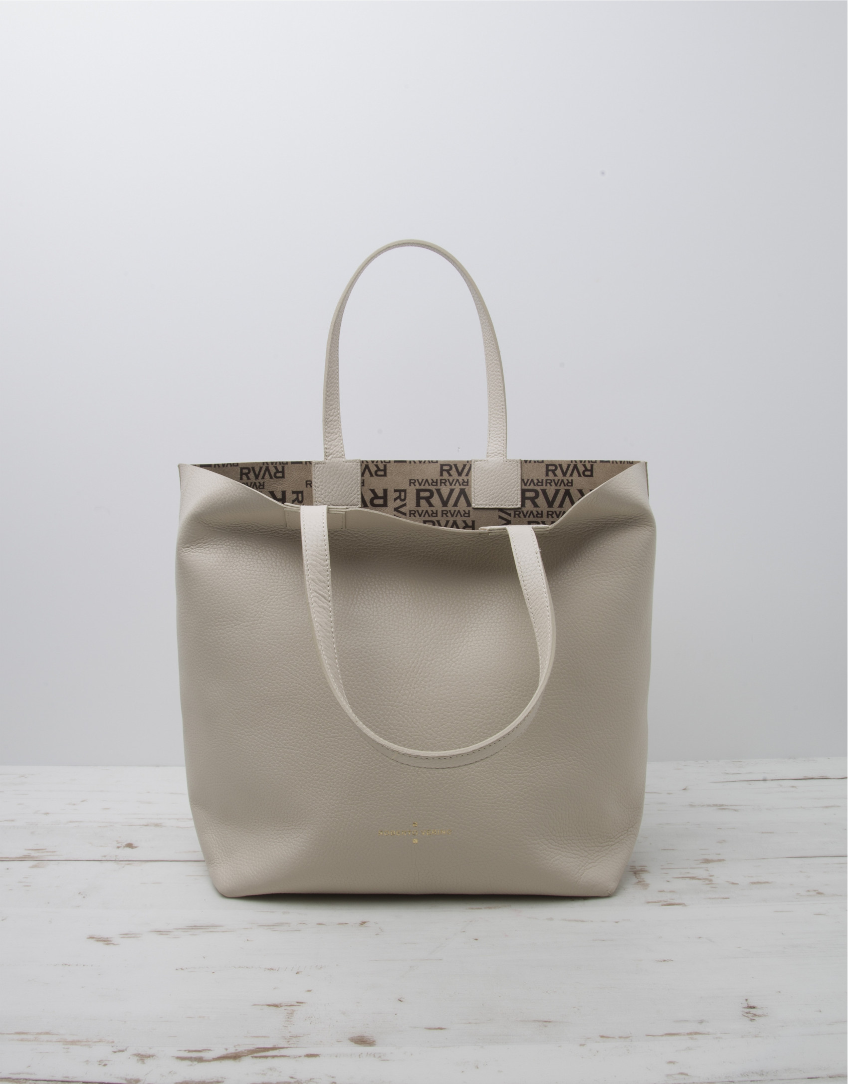 White Uve shopping bag