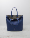 Blue Uve shopping bag