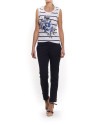 Round neck top